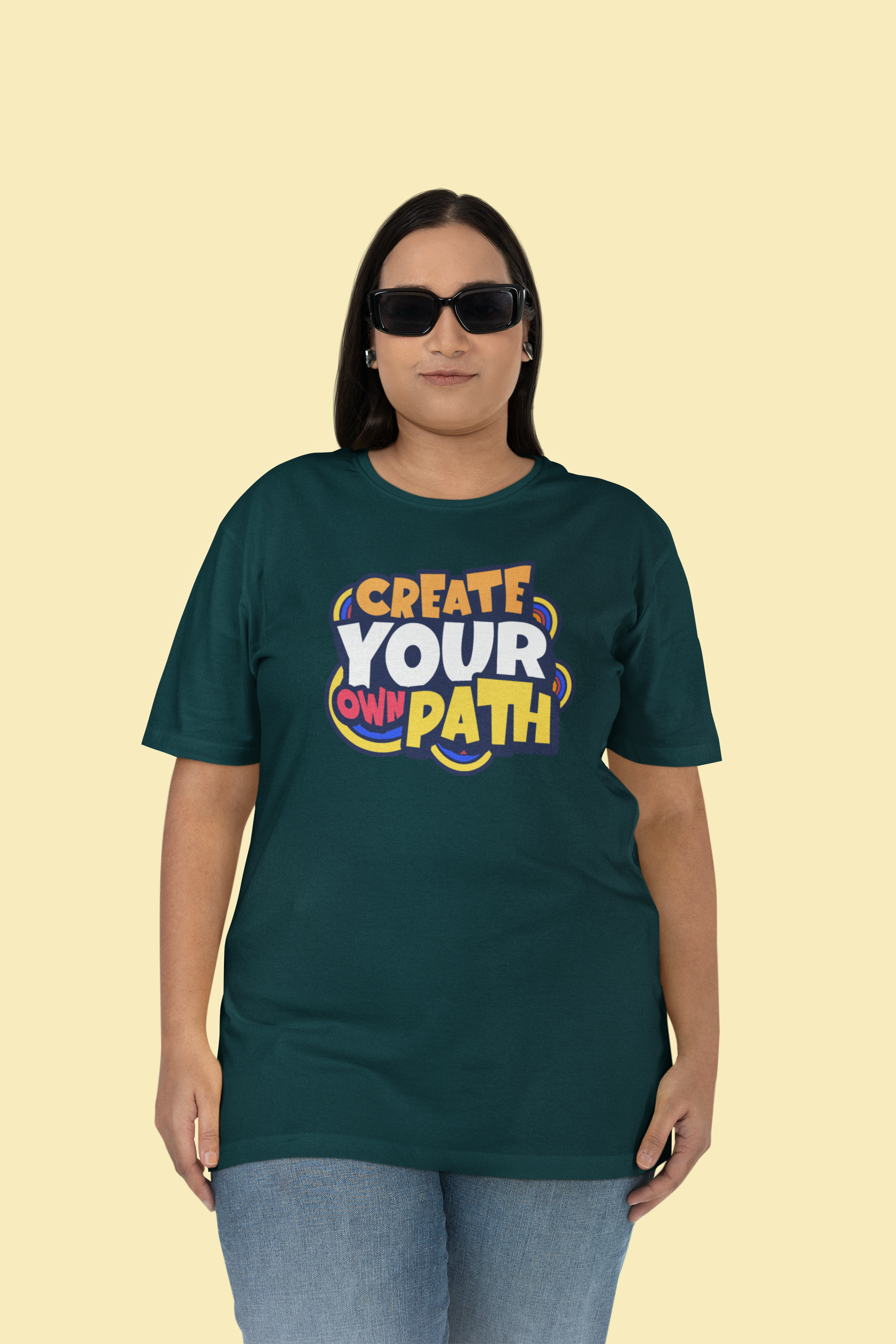 Create Your Own Path T-Shirt - Chubby Tribe