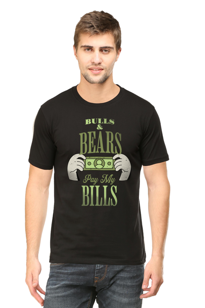 Bulls and Bears Pay My Bill's T-Shirt