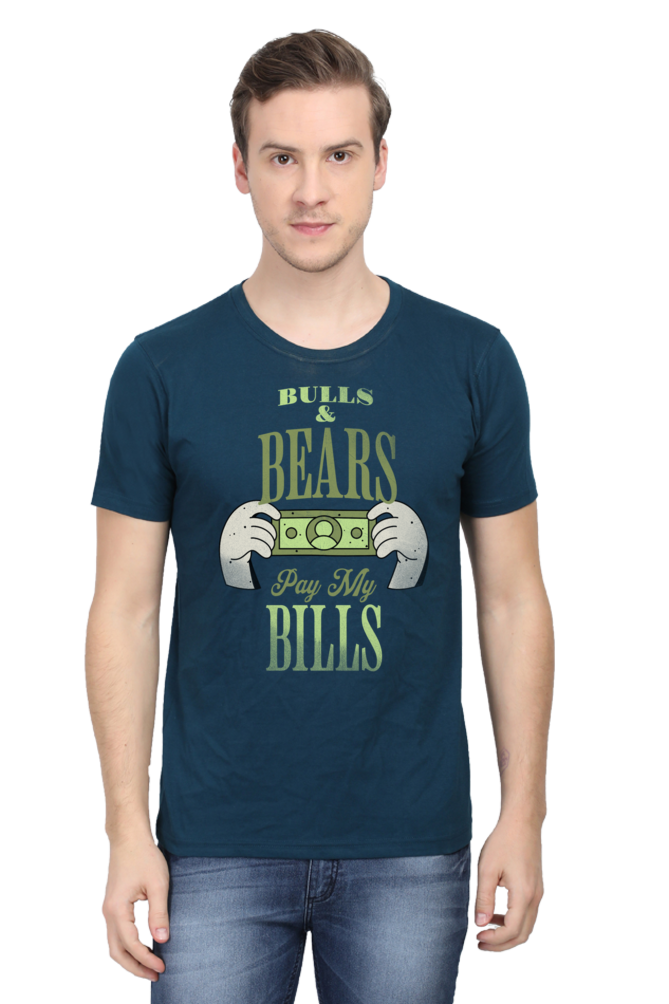 Bulls and Bears Pay My Bill's T-Shirt