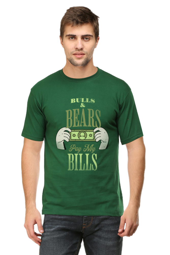 Bulls and Bears Pay My Bill's T-Shirt