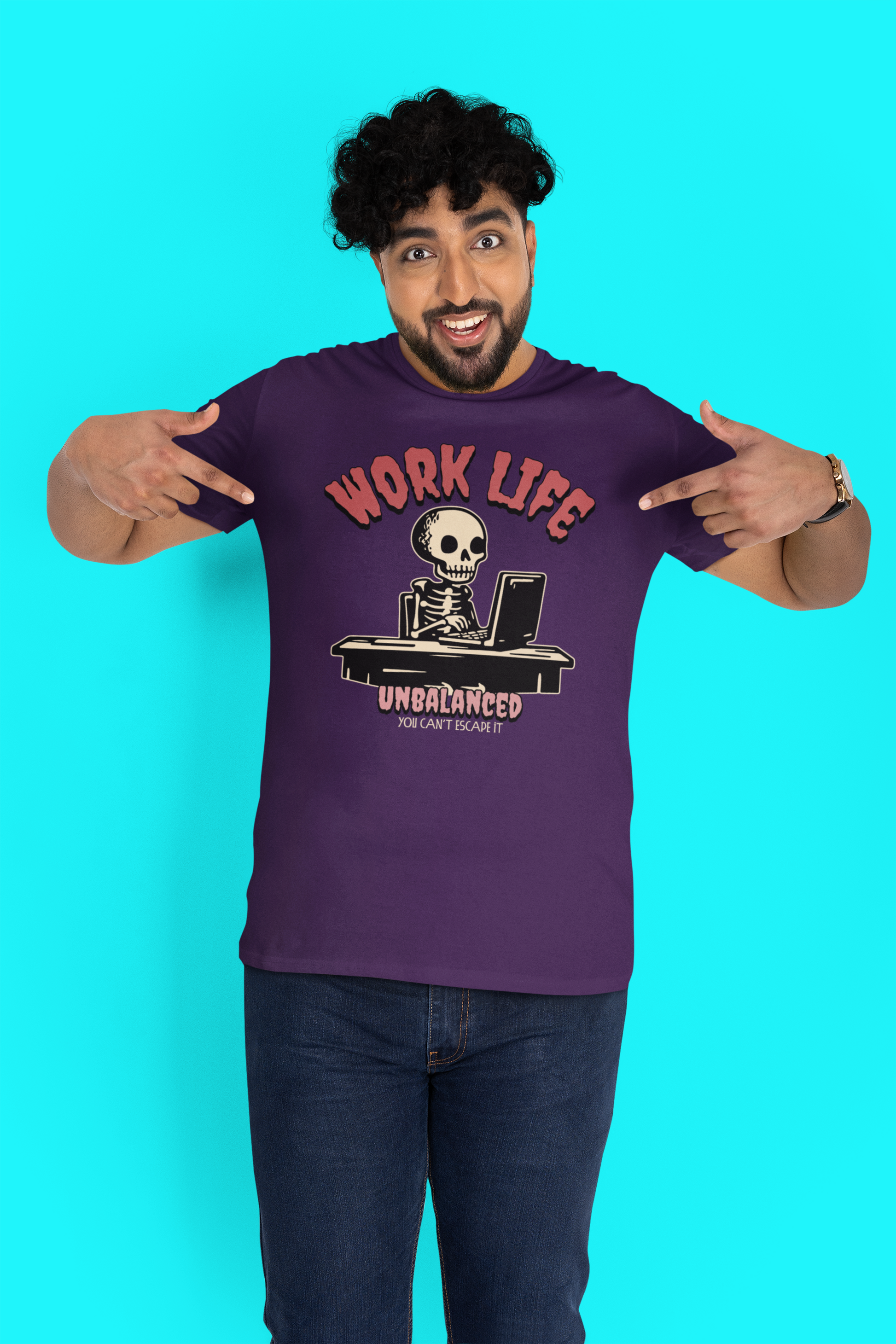 Work Life Unbalanced T-Shirt - Chubby Tribe