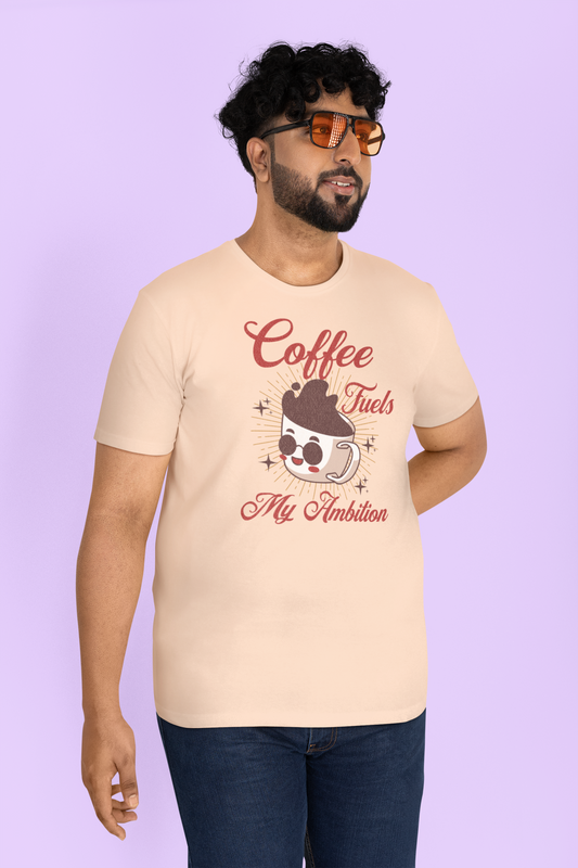 Coffee Fuels My Ambition's T-Shirt - Chubby Tribe