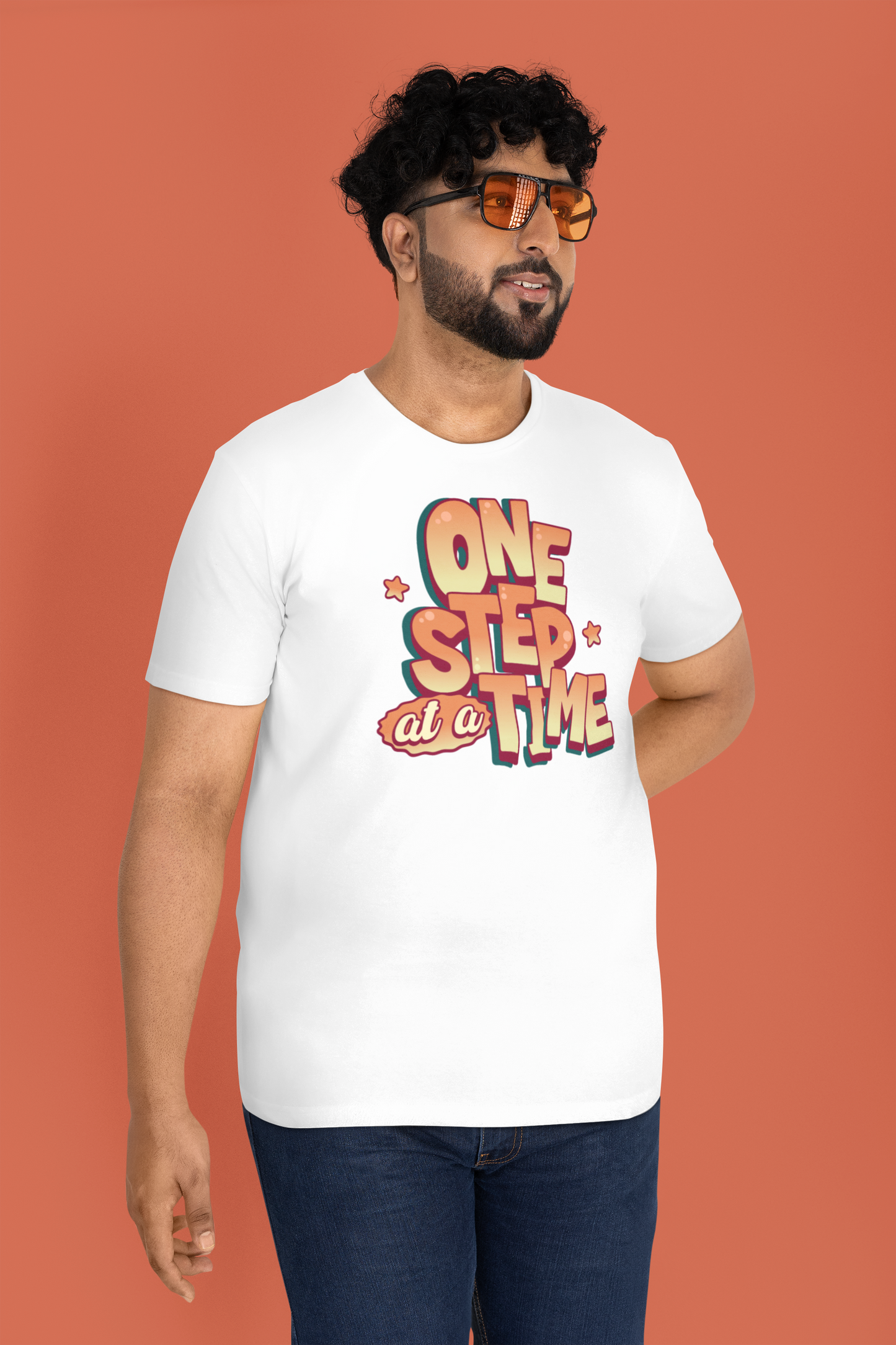 One Step At A Time T-Shirt - Chubby Tribe