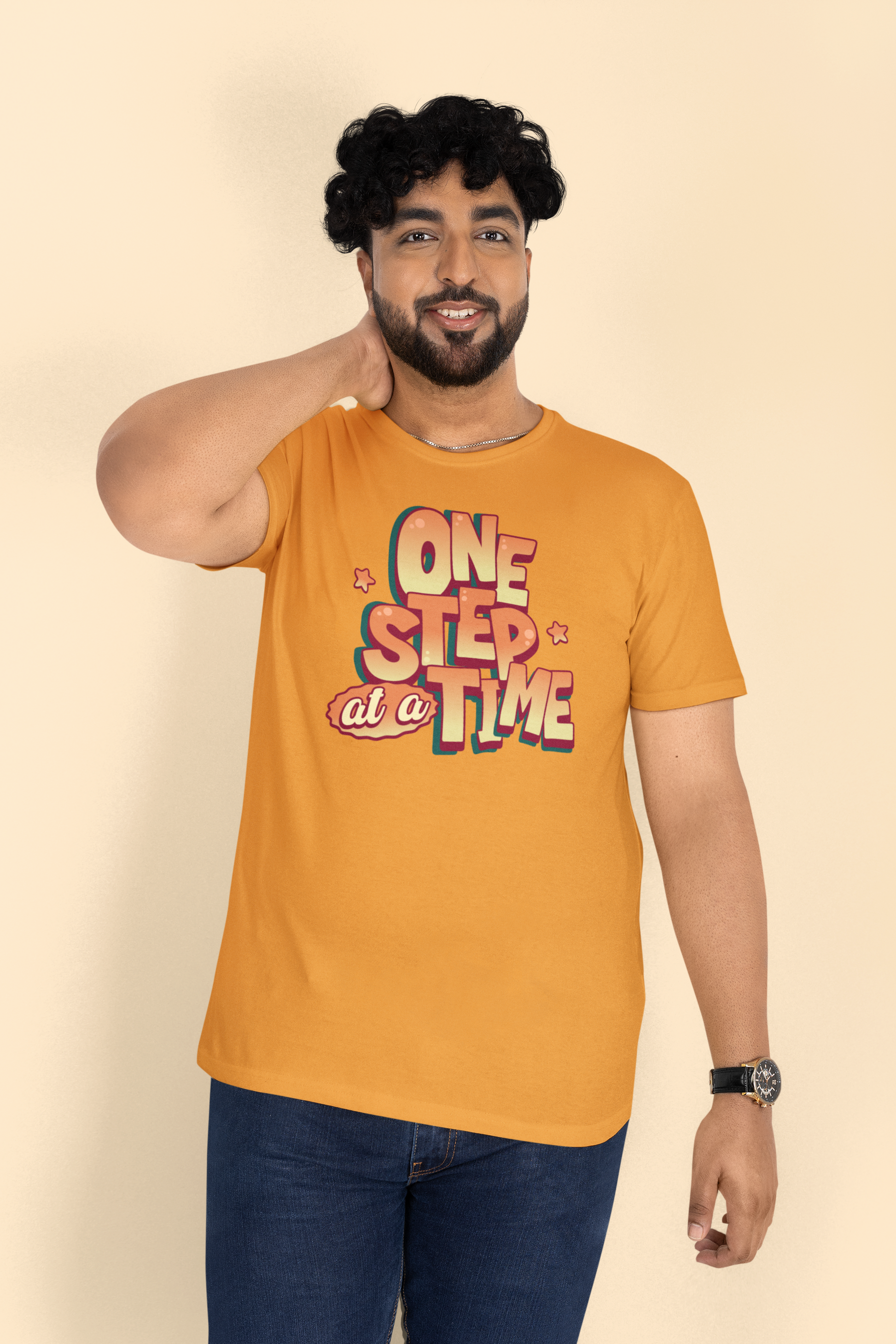 One Step At A Time T-Shirt - Chubby Tribe