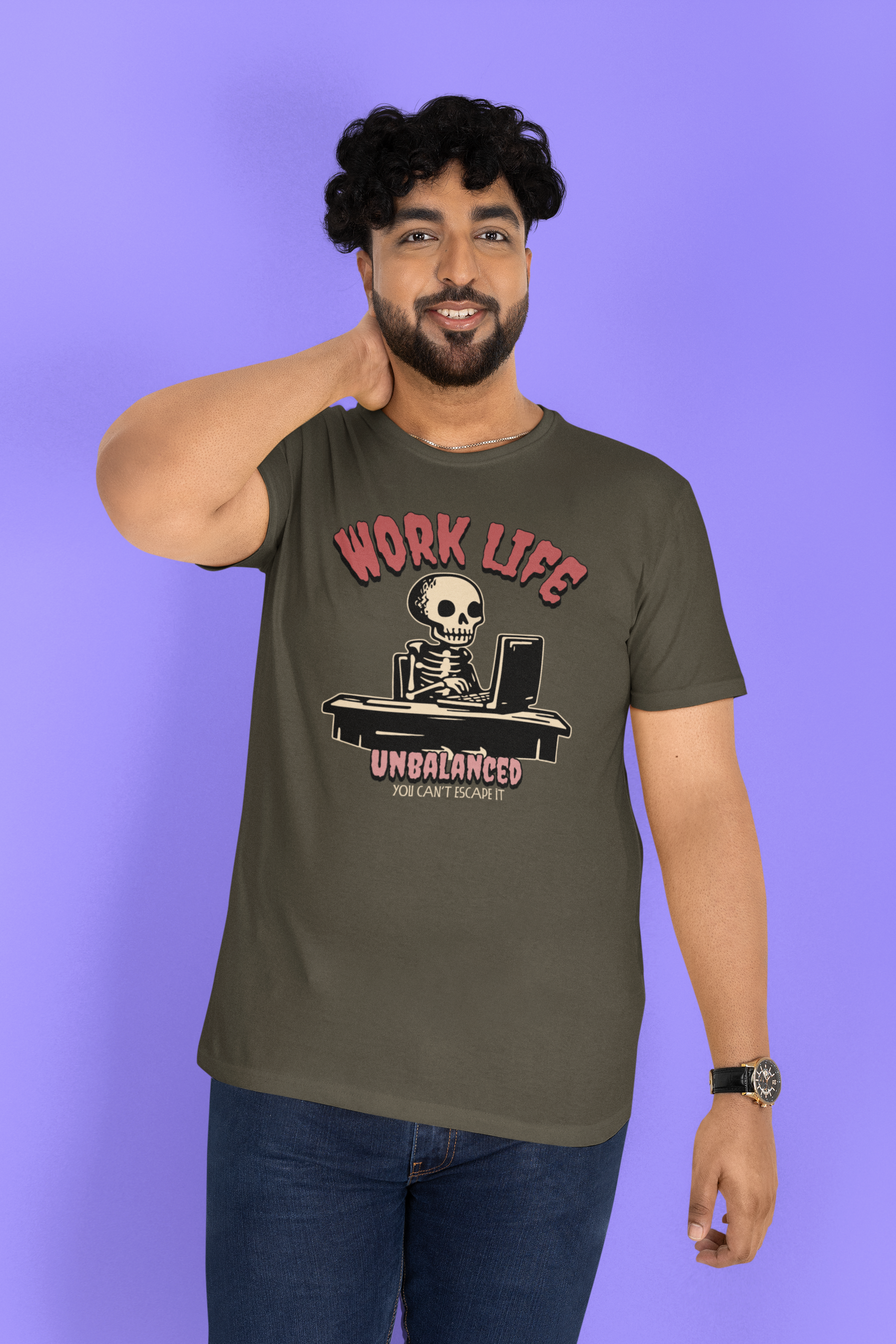 Work Life Unbalanced T-Shirt - Chubby Tribe