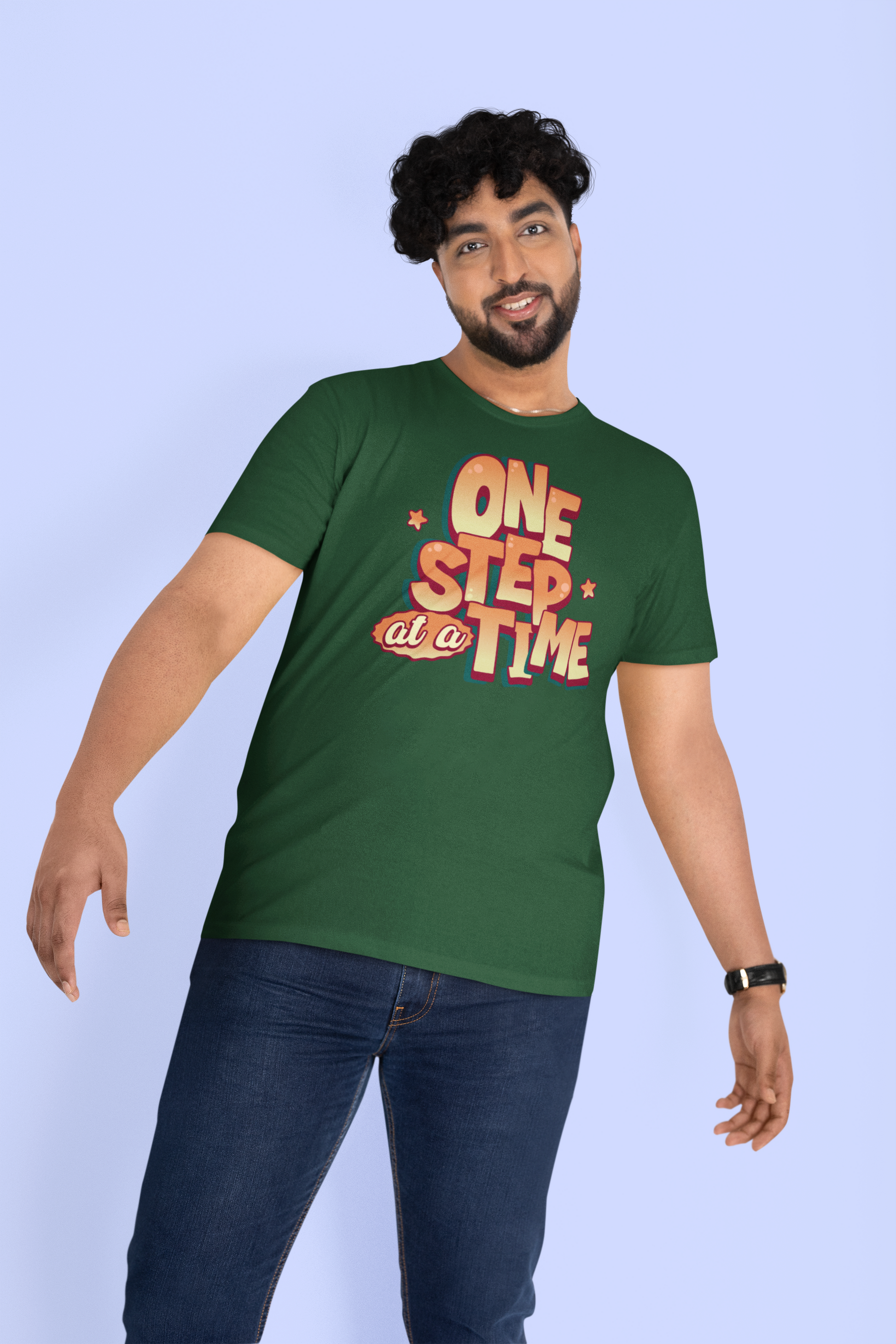 One Step At A Time T-Shirt - Chubby Tribe