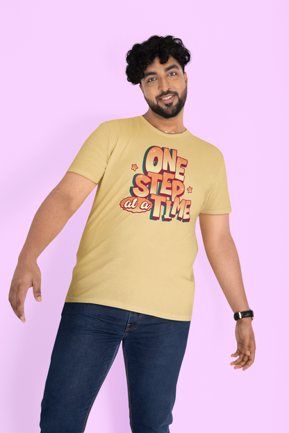 One Step At A Time T-Shirt - Chubby Tribe